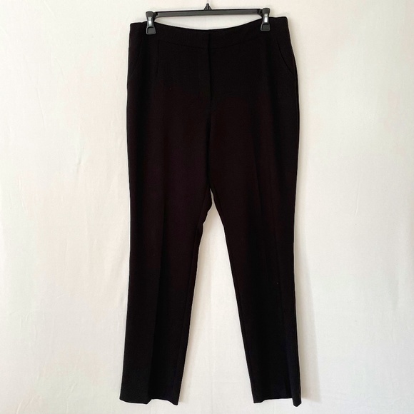 CHICO'S So Slimming 2.5 US 14 Tall 33 Inch Inseam Black Career Pants Trousers - Picture 1 of 10